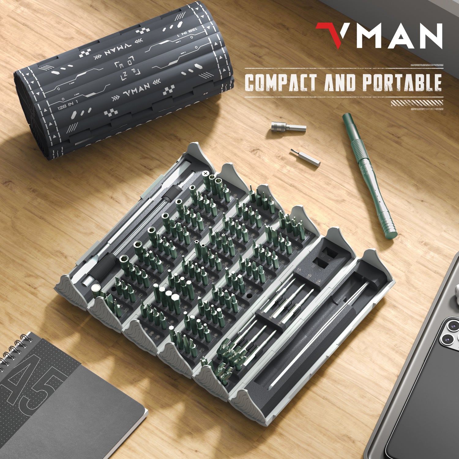 VMAN L128 Precision Screwdriver Kit