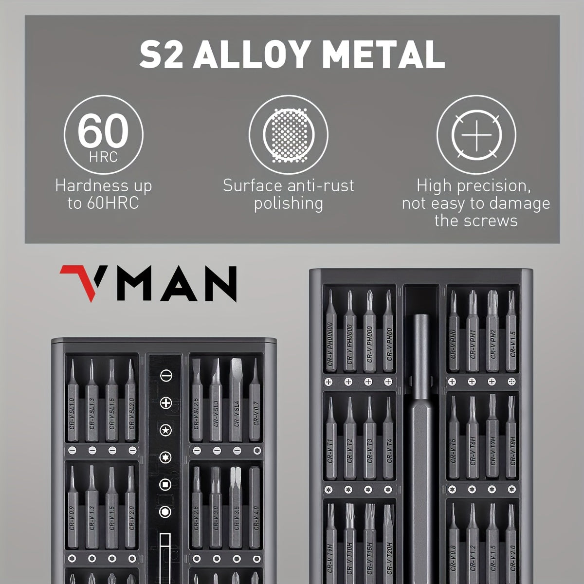 VMAN C63 Precision Screwdriver Kit