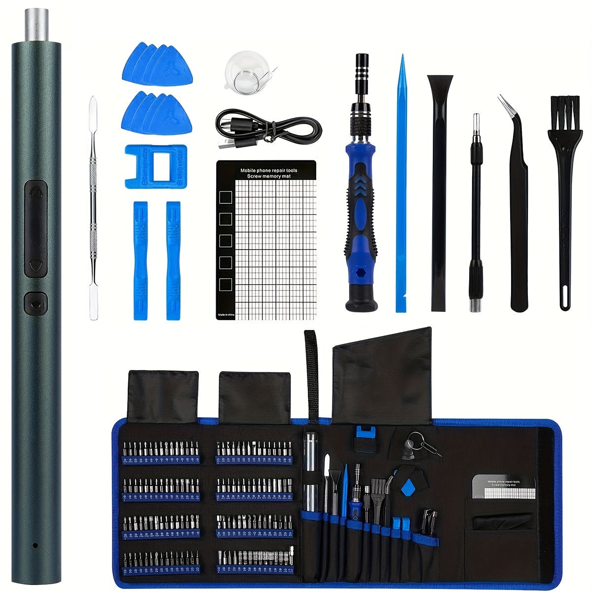 VMAN M142 Precision Electric Screwdriver Kit