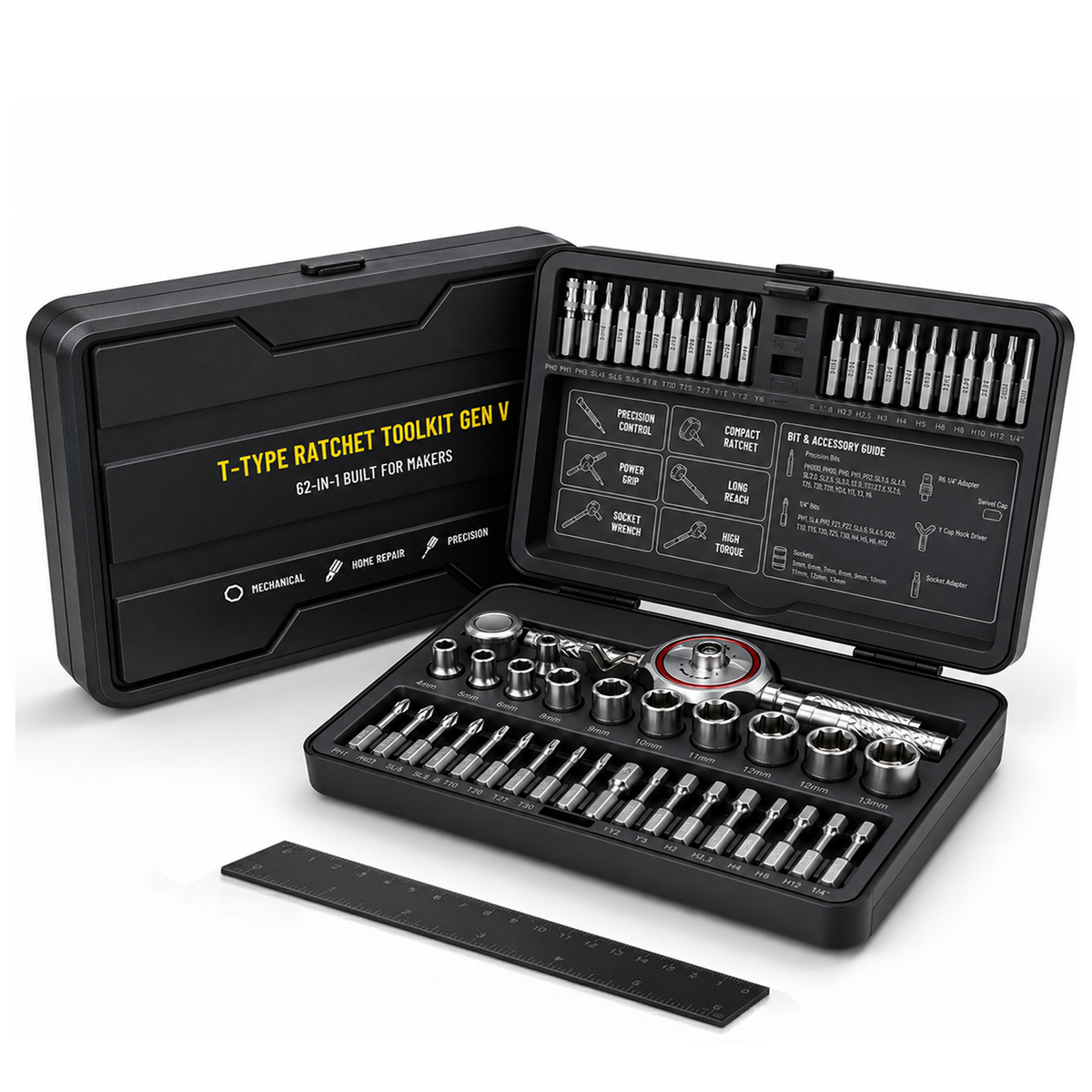 VMAN P62 Ratchet Screwdriver Kit