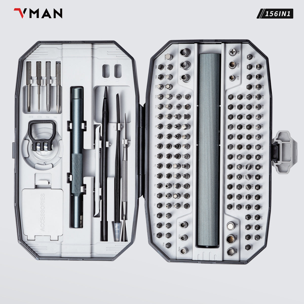 VMAN M156 Precision Electric Screwdriver Kit
