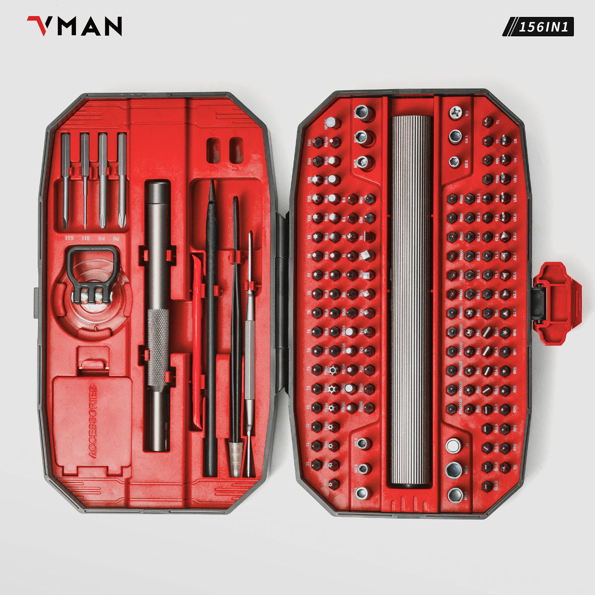 VMAN M156 Precision Electric Screwdriver Kit