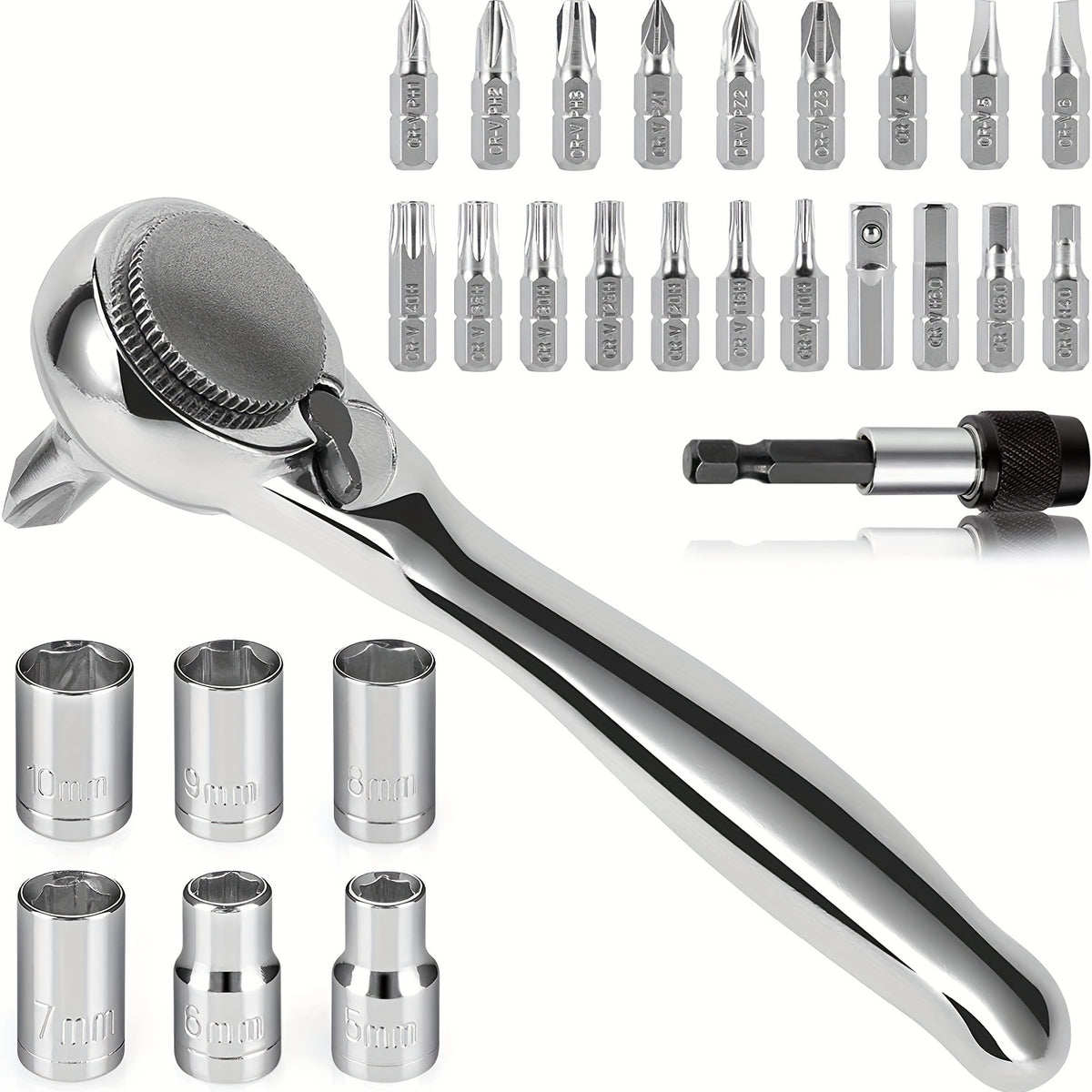VMAN P28 Ratchet Socket Driver Kit