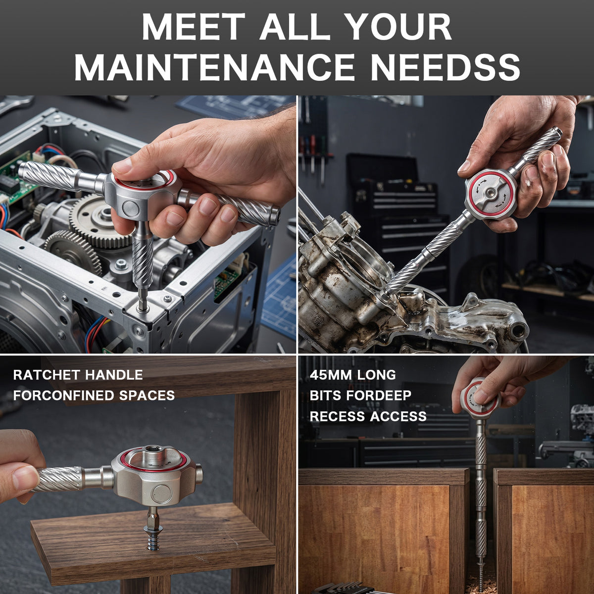 VMAN P62 Ratchet Screwdriver Kit