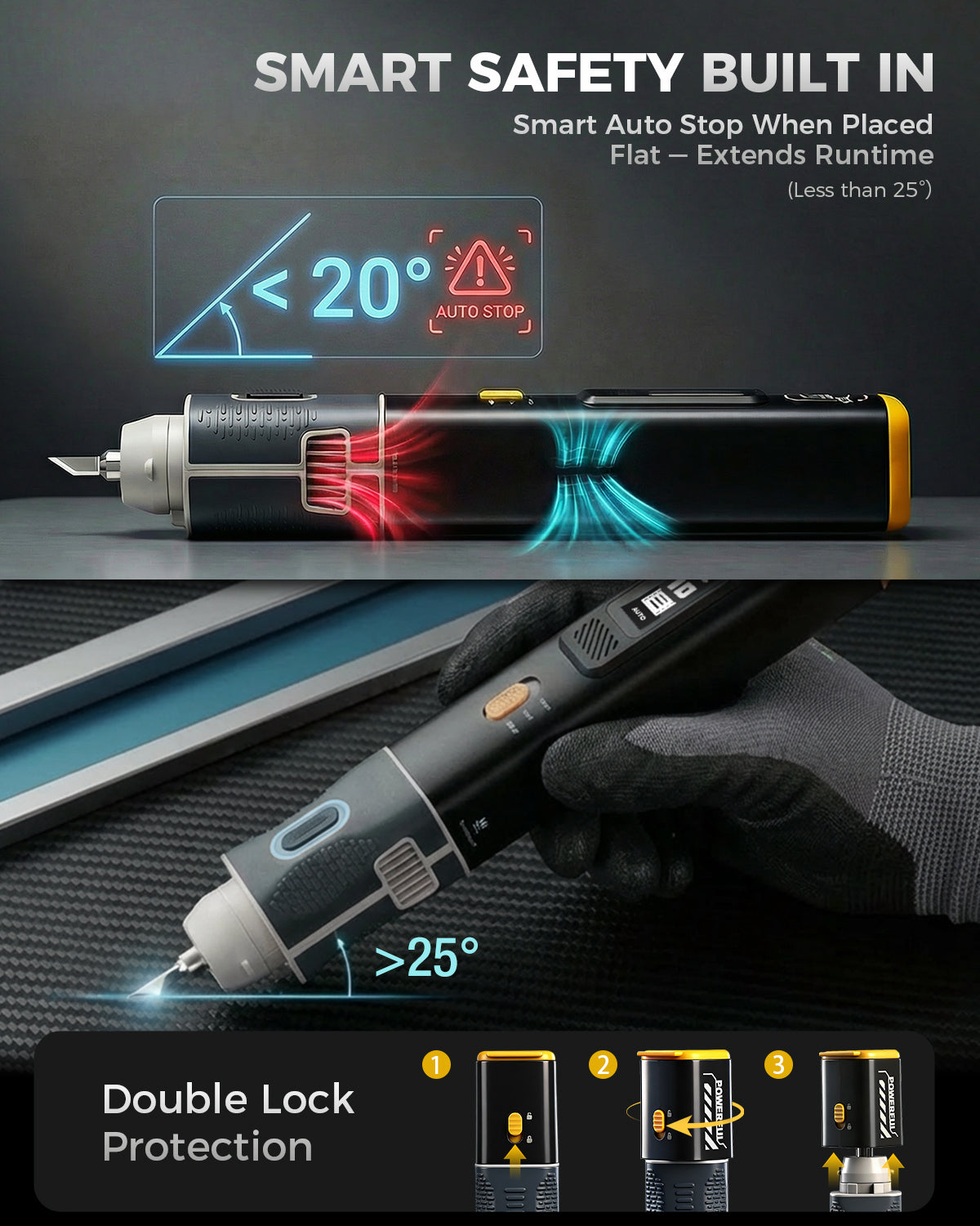 VMAN Y09 Wireless Ultrasonic Cutter Kit