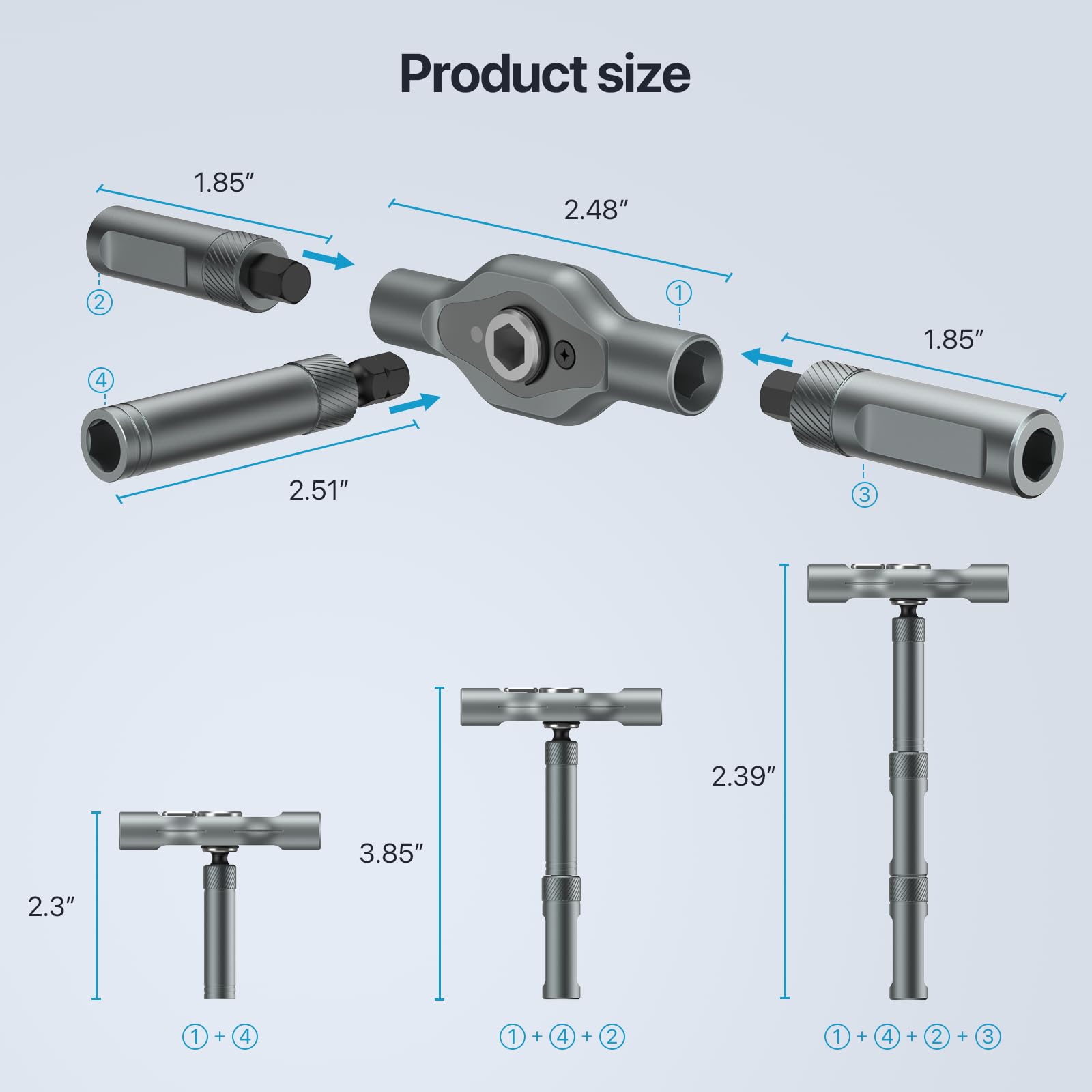 VMAN C24 Ratchet Screwdriver Kit