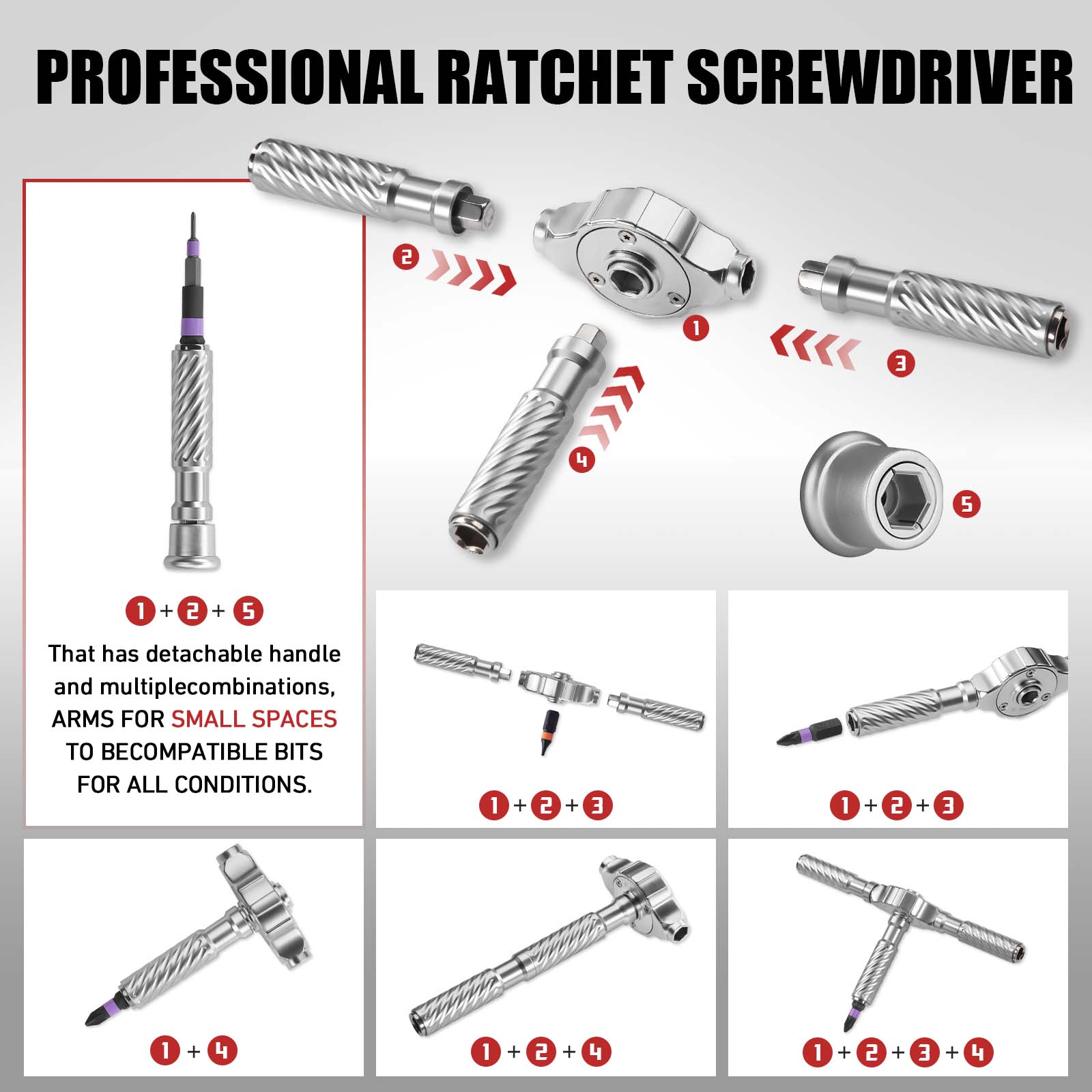 VMAN P66 Ratchet Screwdriver Kit