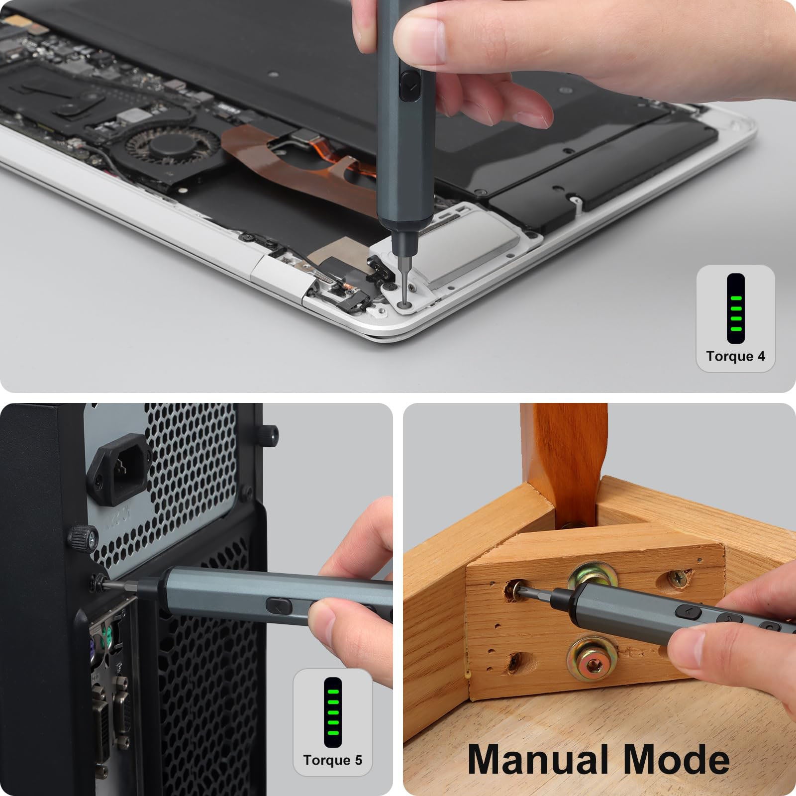 VMAN P68 Precision Electric Screwdriver Kit