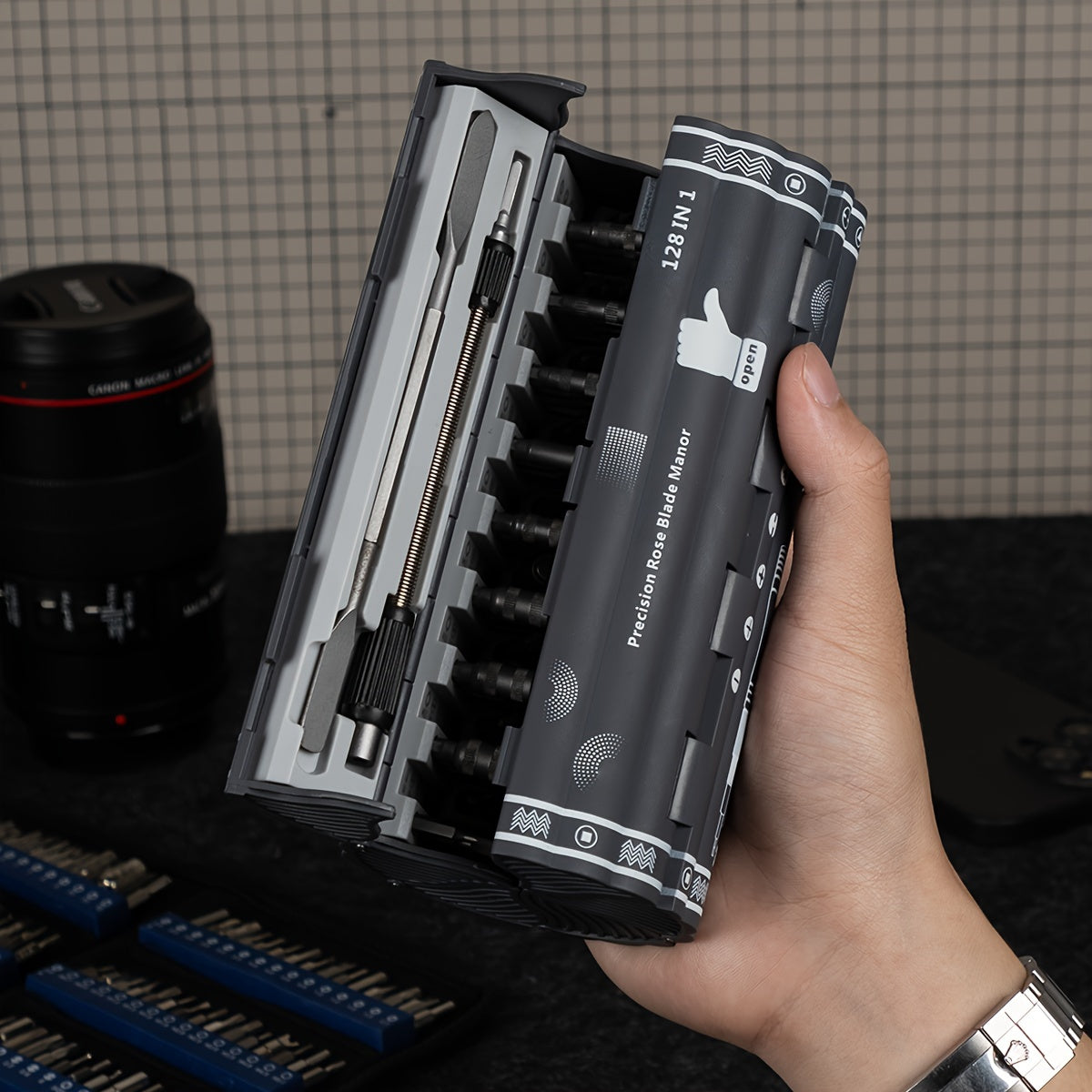 128 In 1 Precision Screwdriver Set – VMAN