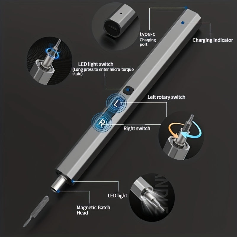 VMAN L66 Precision Electric Screwdriver Kit