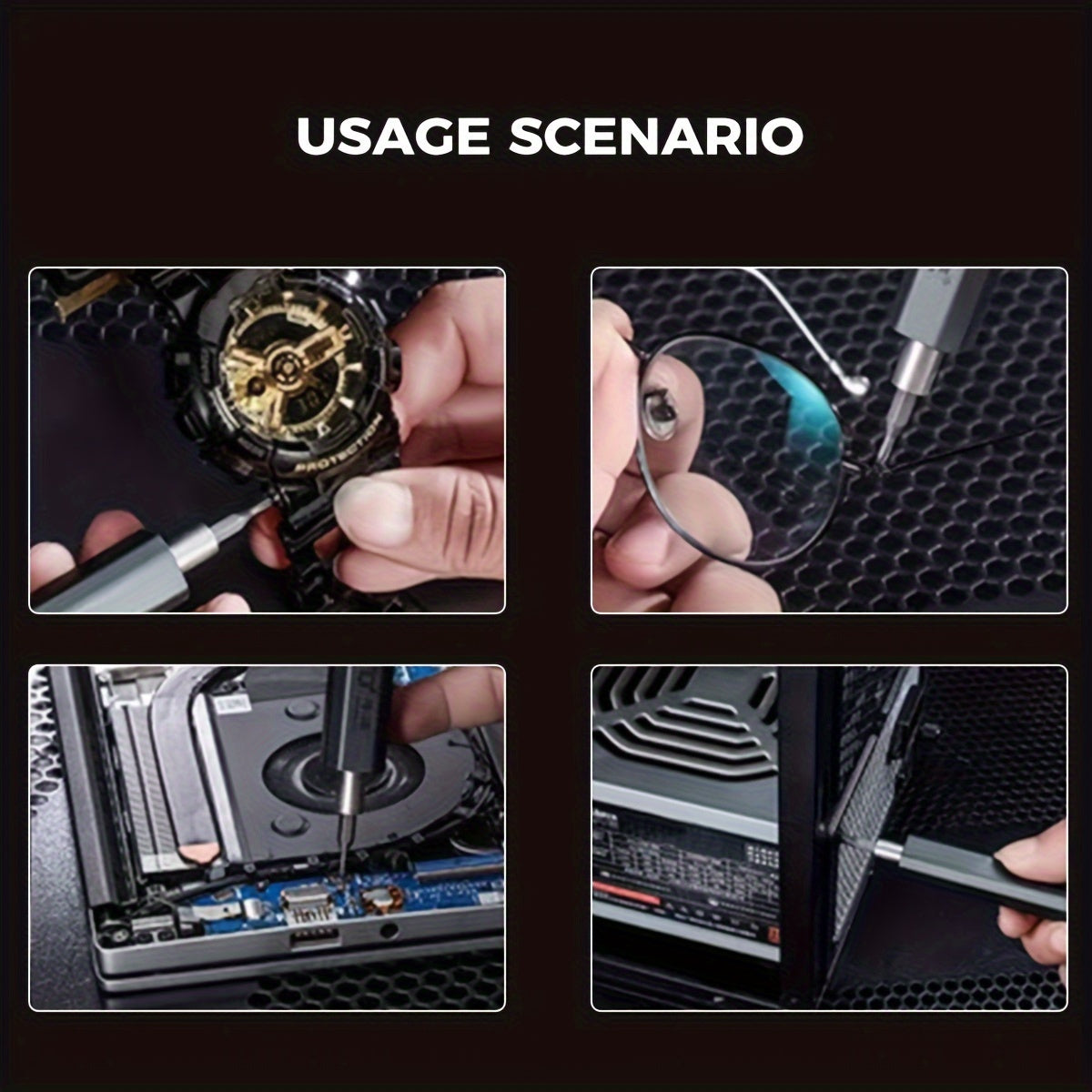 VMAN W82 Precision Electric Screwdriver Kit