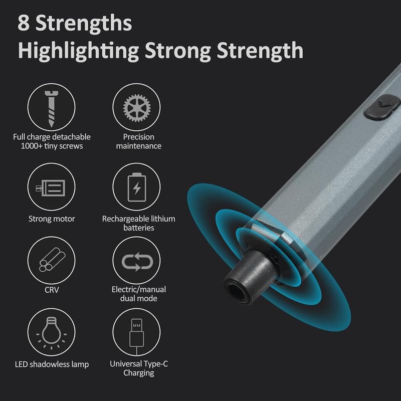 VMAN P68 Precision Electric Screwdriver Kit