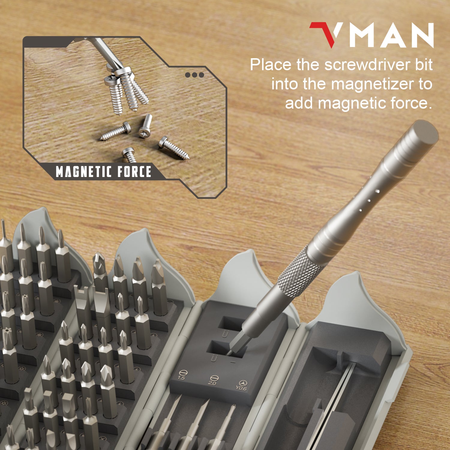 VMAN L128 Precision Screwdriver Kit