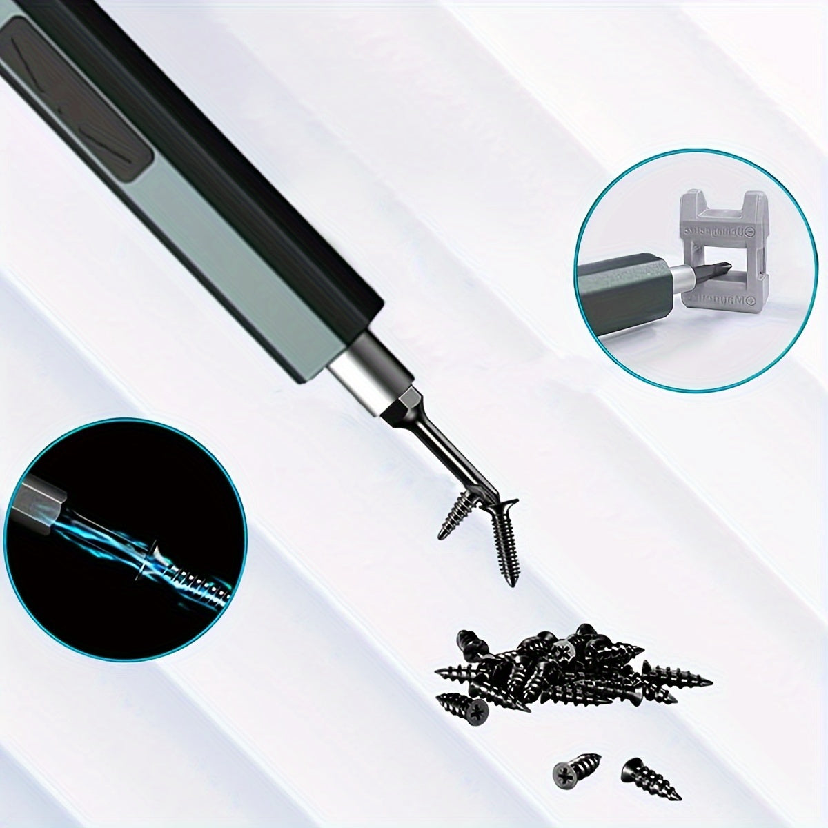 VMAN L66 Precision Electric Screwdriver Kit
