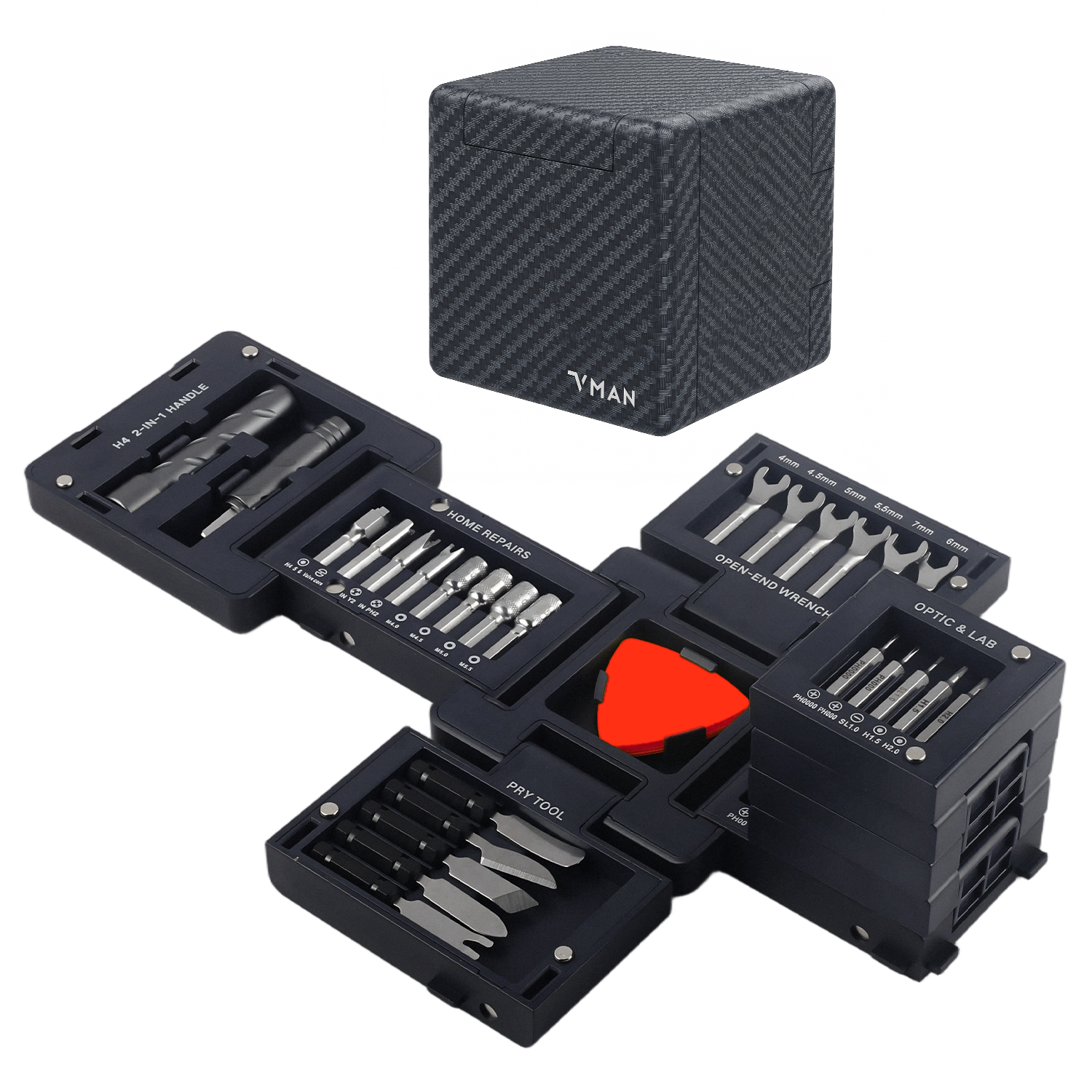 VMAN S55 Precision Screwdriver Kit-CubeFIX
