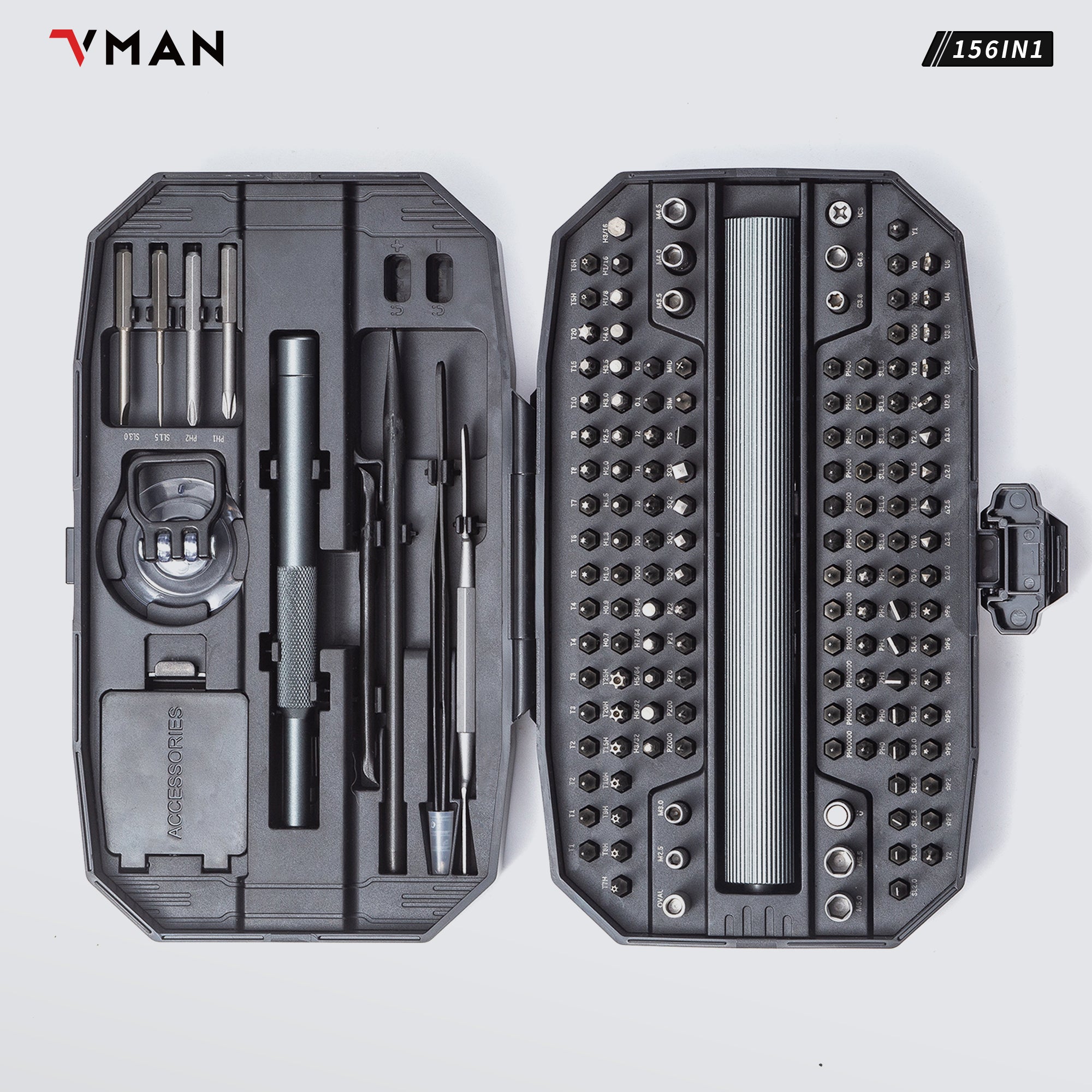 VMAN M156 Precision Electric Screwdriver Kit