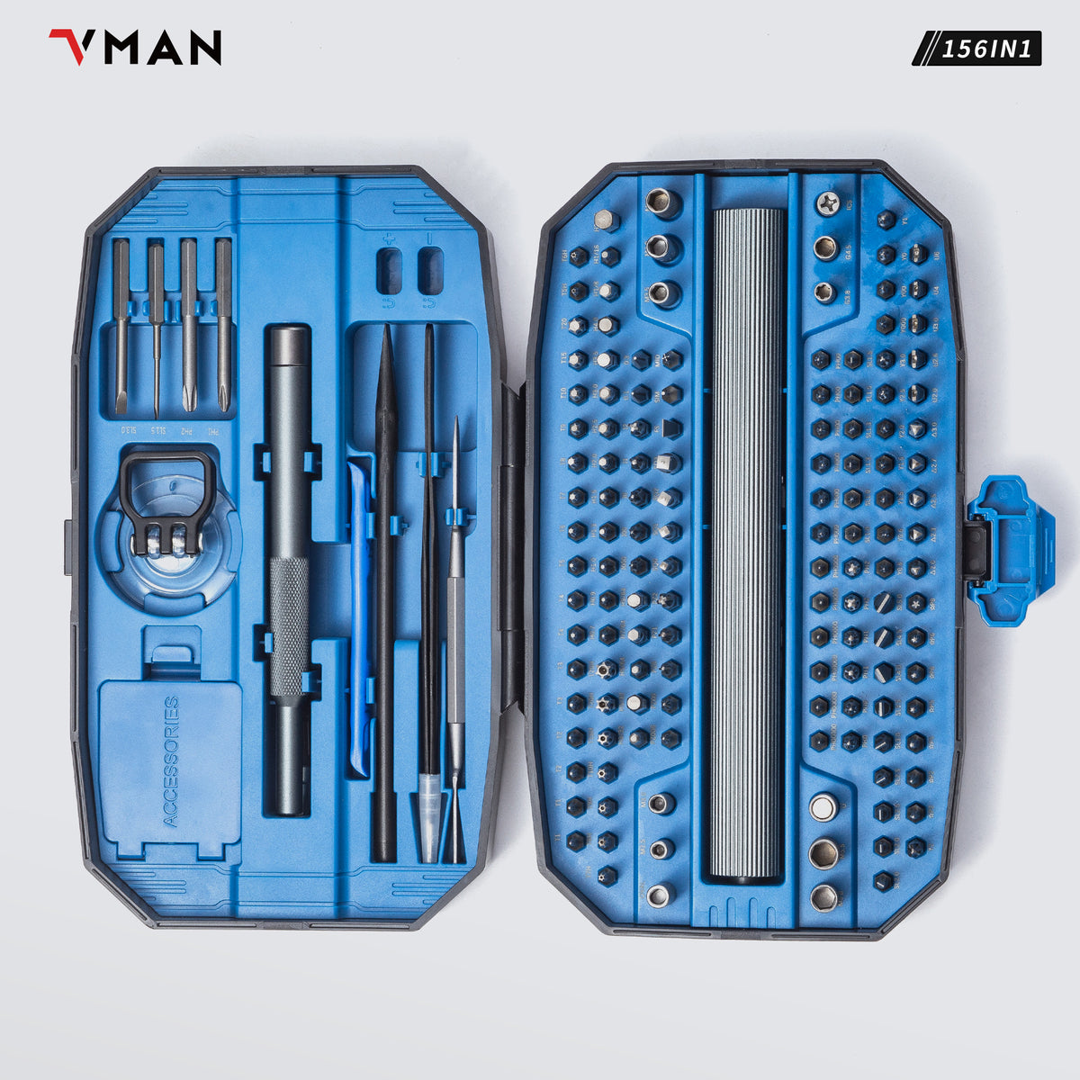 VMAN M156 Precision Electric Screwdriver Kit