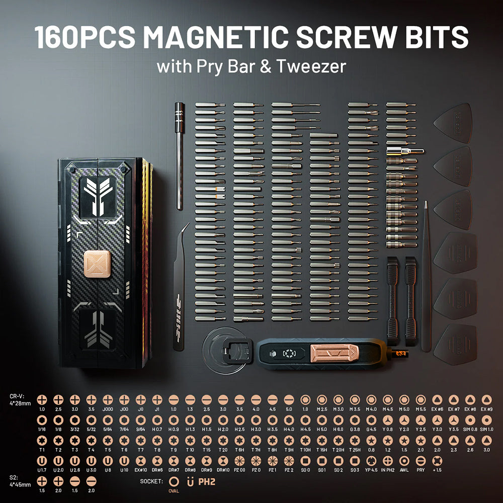 VMAN W180 Precision Screwdriver Kit