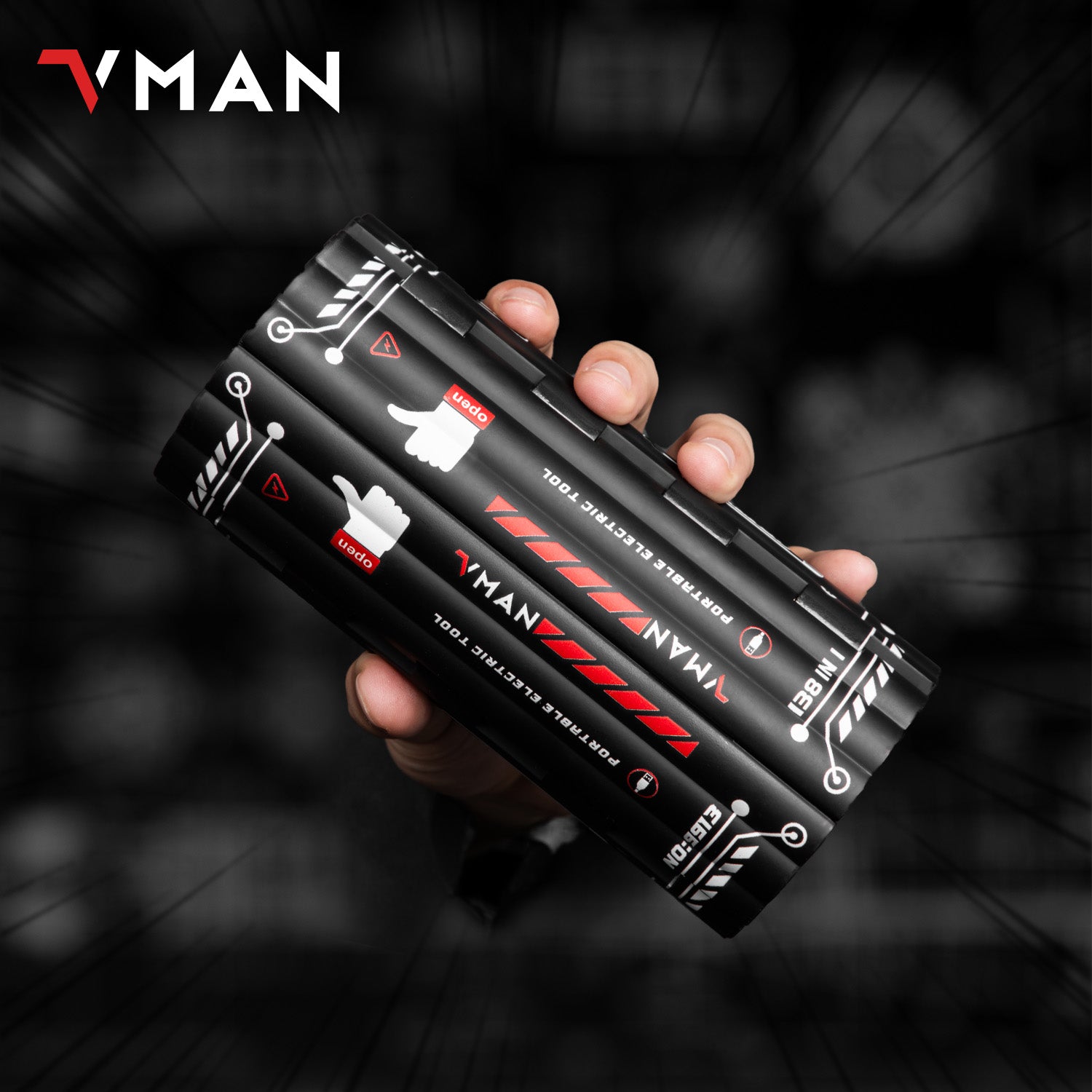 VMAN S138 Precision Electric Screwdriver Kit