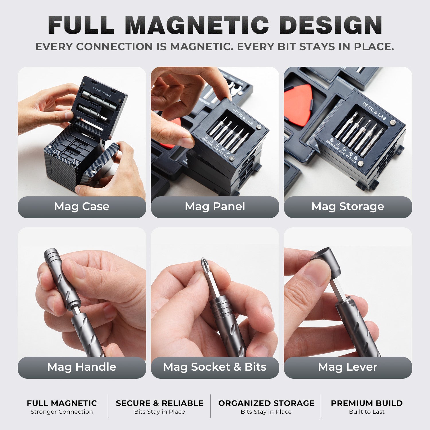 VMAN S55 Precision Screwdriver Kit-CubeFIX