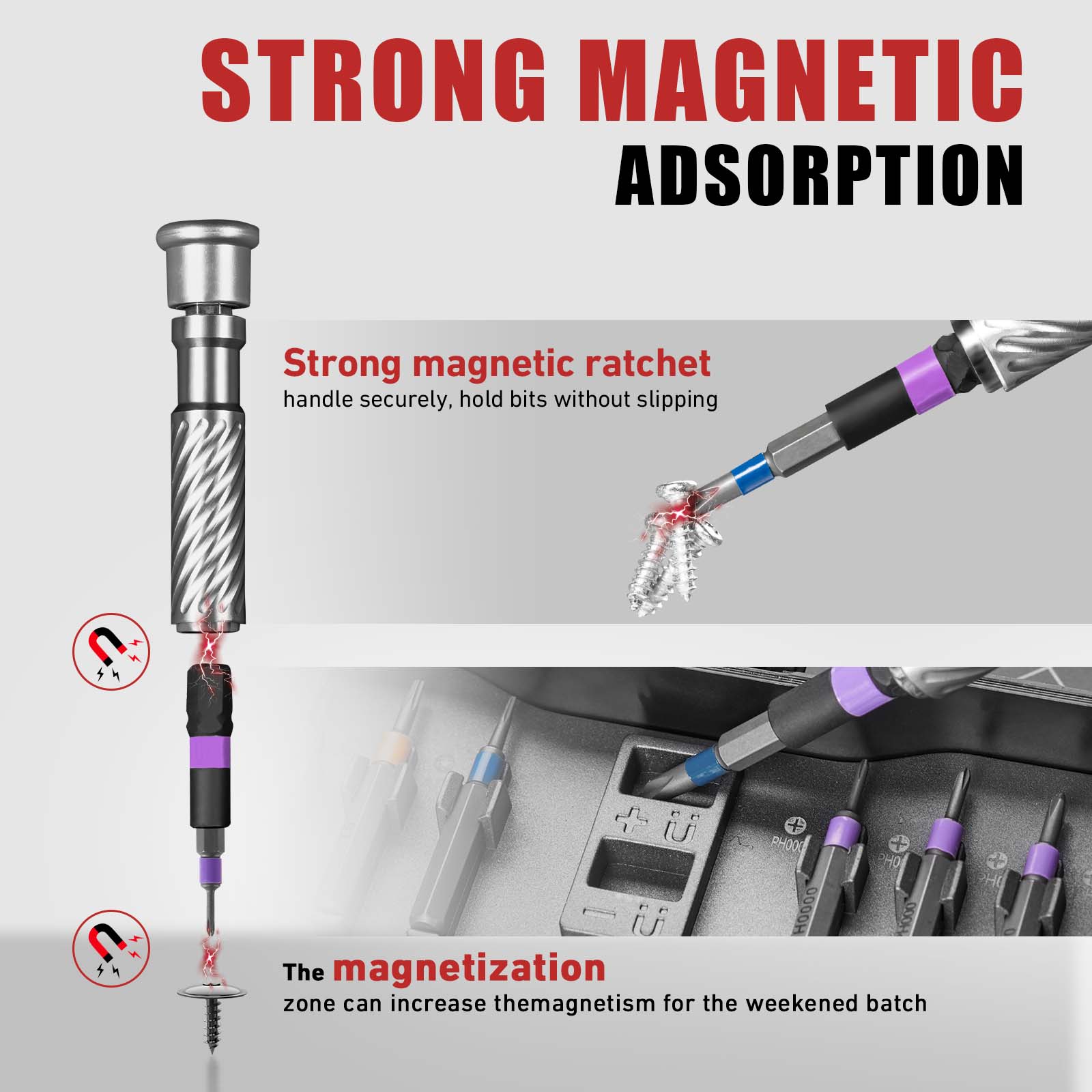 VMAN P66 Ratchet Screwdriver Kit