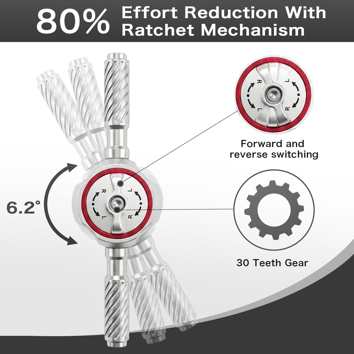 VMAN P62 Ratchet Screwdriver Kit