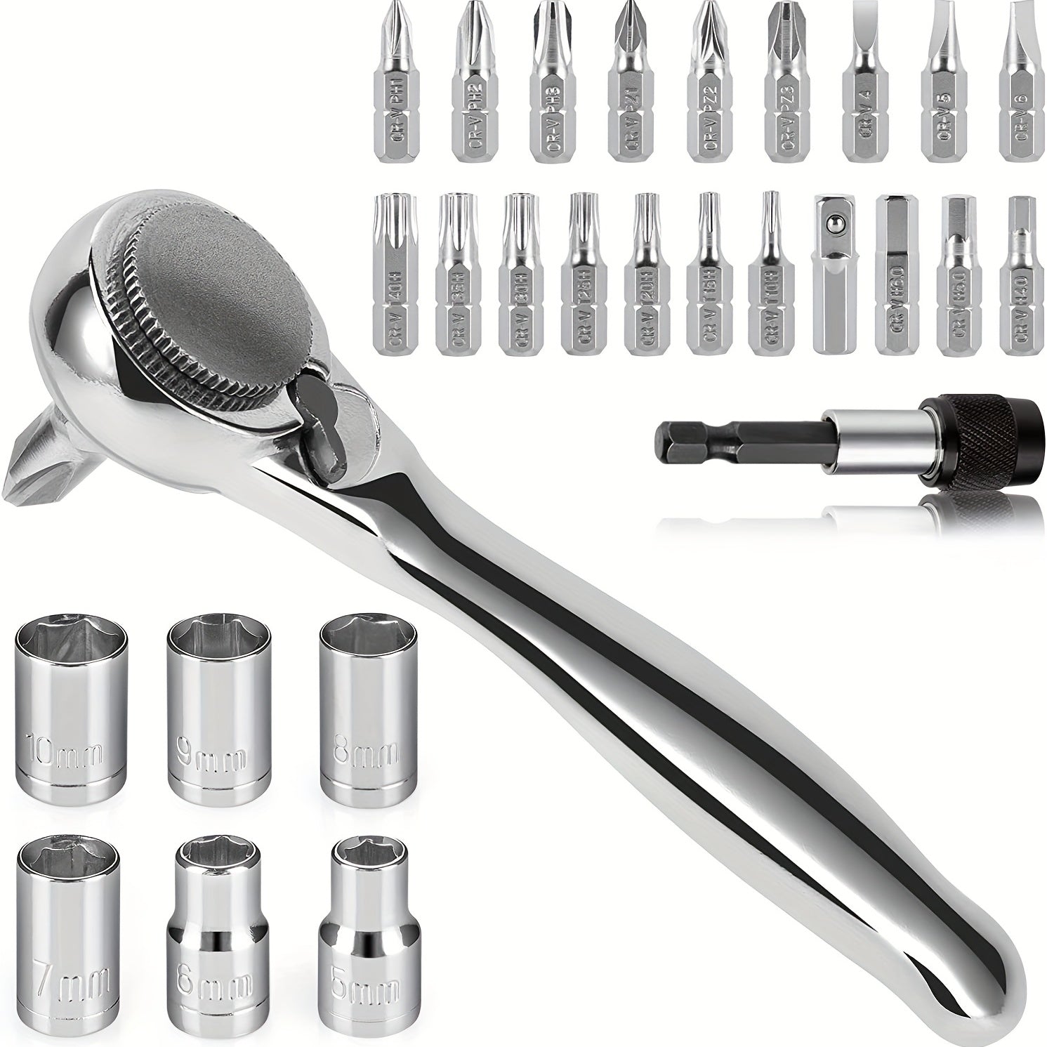 VMAN P28 Ratchet Socket Driver Kit
