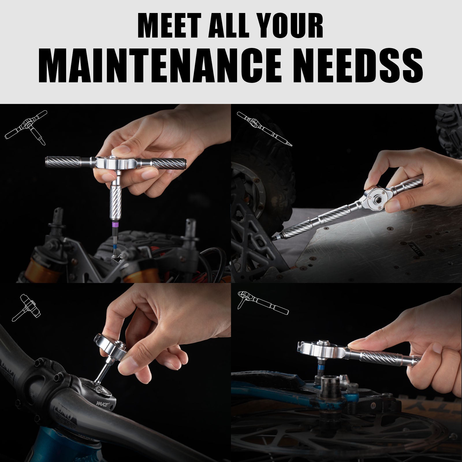 VMAN P66 Ratchet Screwdriver Kit