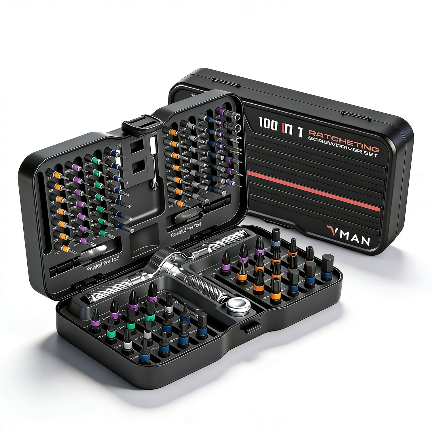 VMAN P100 Ratchet Screwdriver Kit