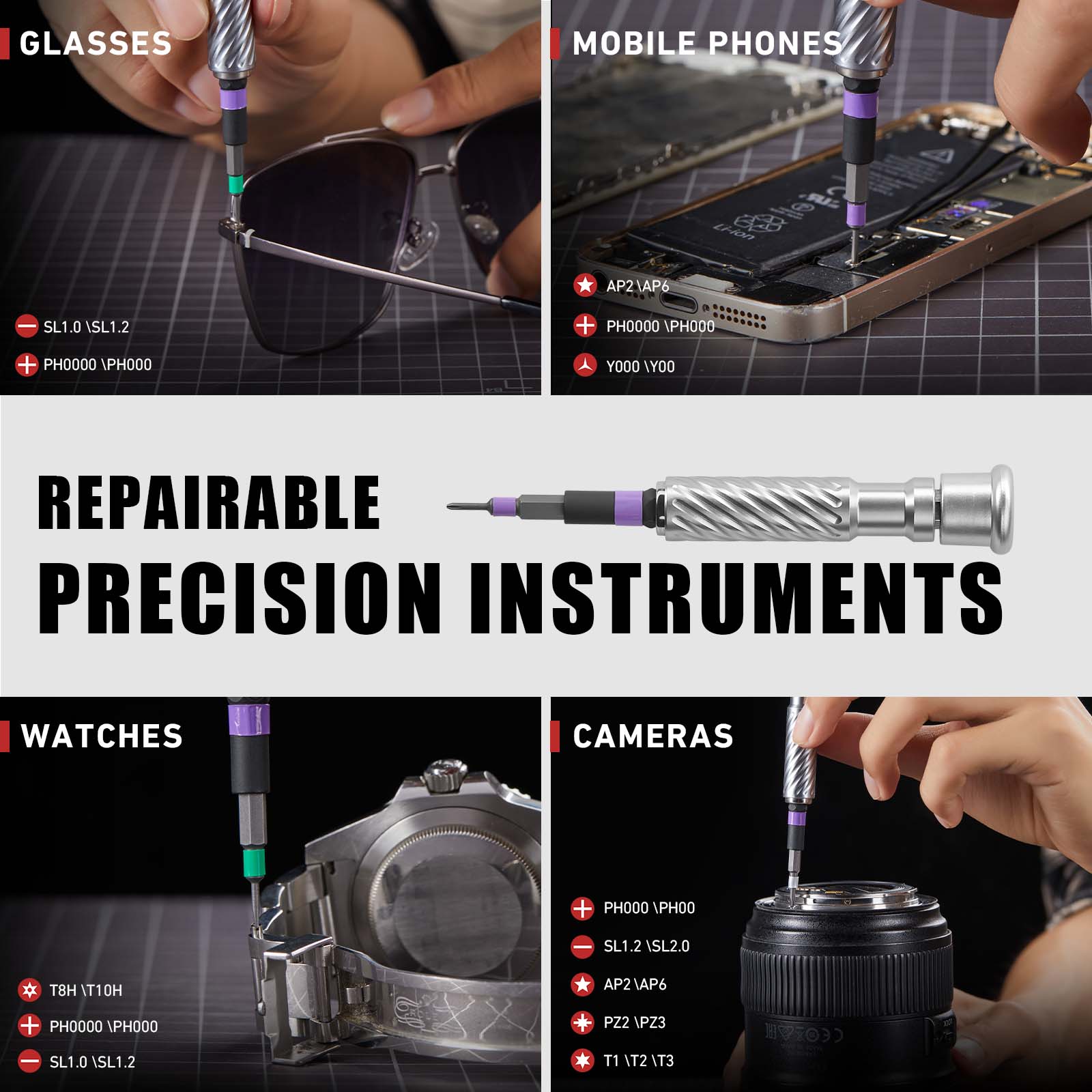 VMAN P66 Ratchet Screwdriver Kit