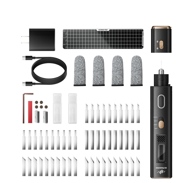 Powerful Ultrasonic Cutter Power Engraving Tool Industrial Cutting for 3D Printing PVC Plastic Wood Cutting JM-Y10 PRO/JM-10