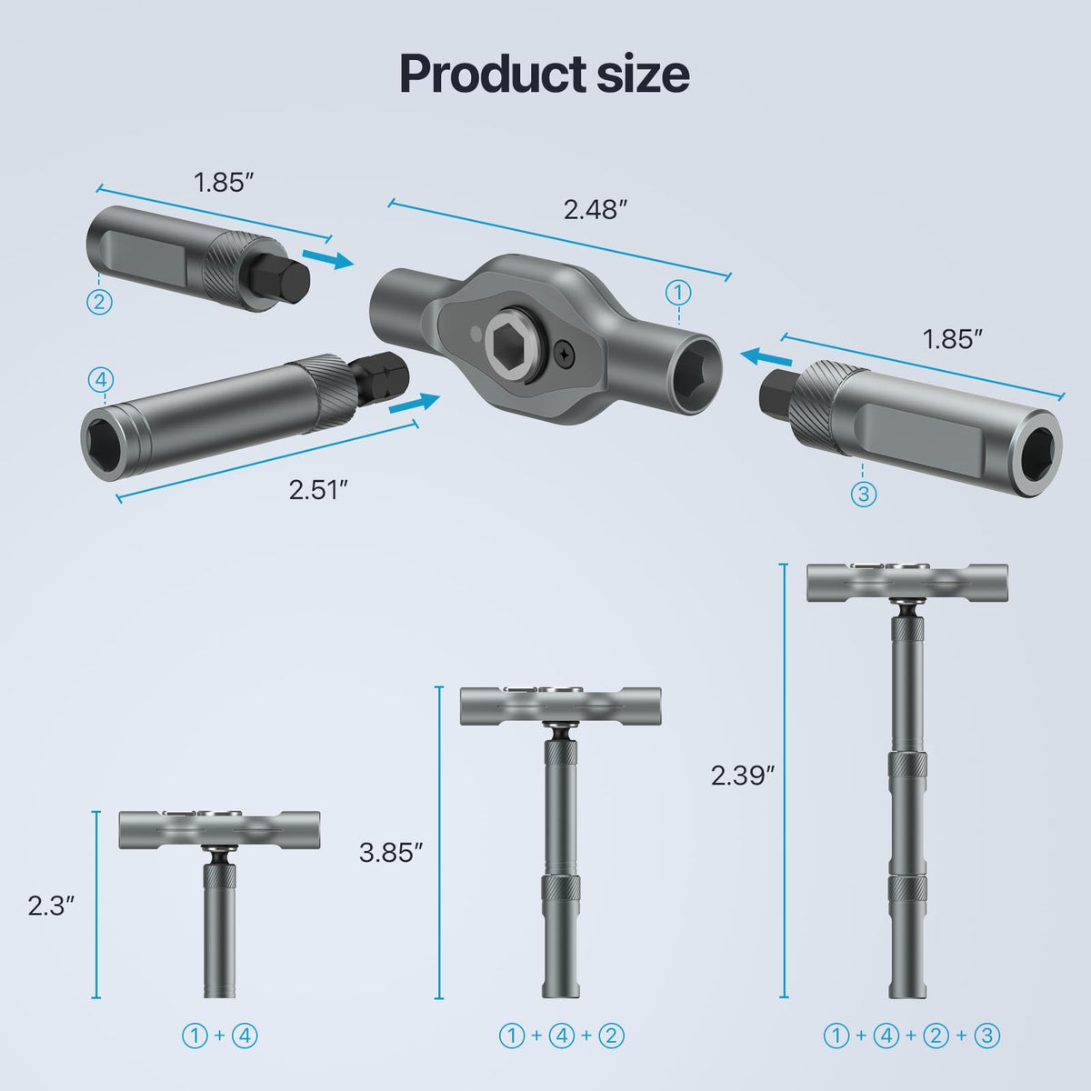 VMAN C24 Ratchet Screwdriver Kit