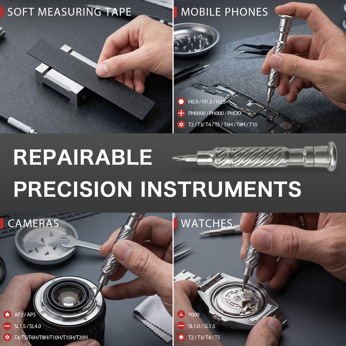 VMAN P62 Ratchet Screwdriver Kit
