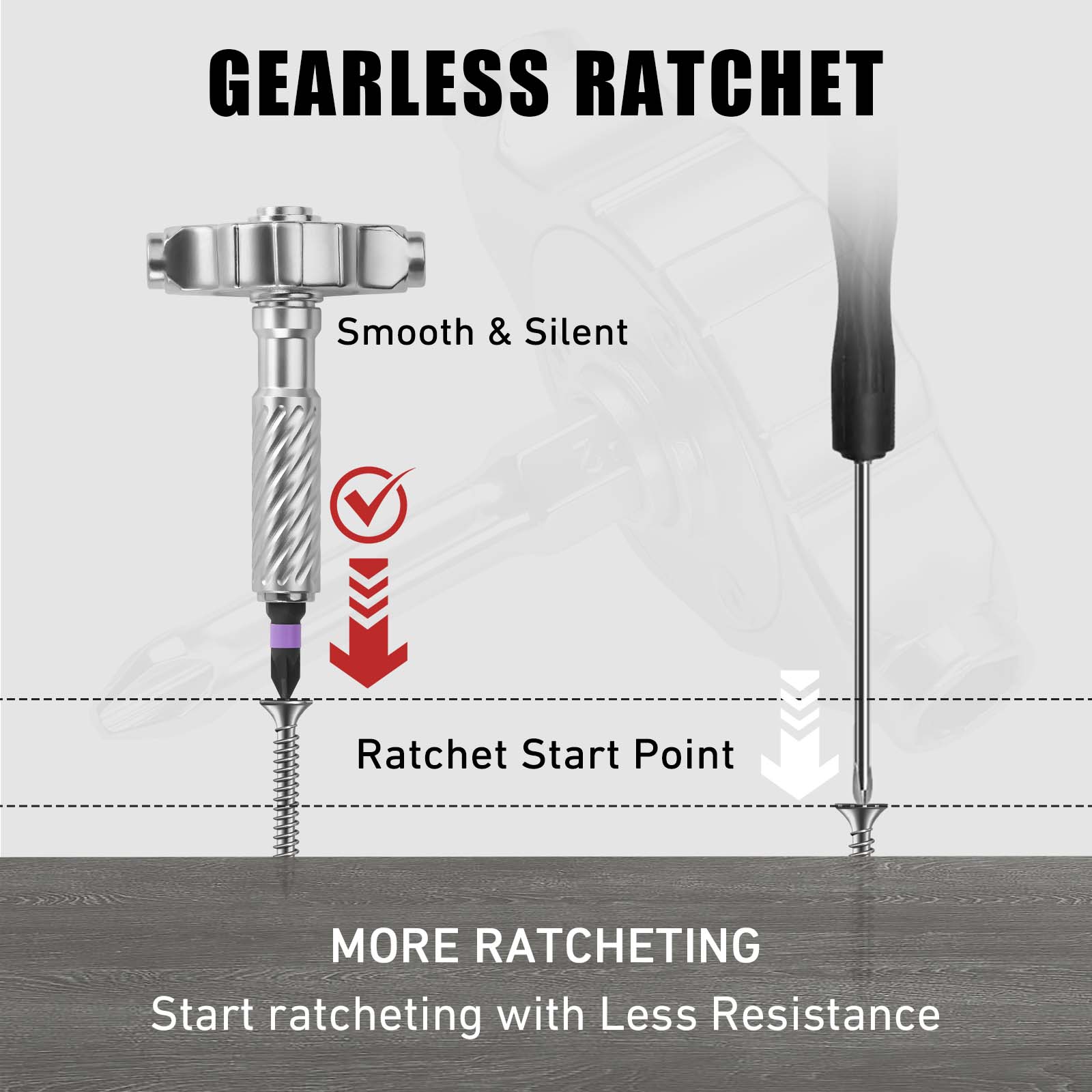 VMAN P66 Ratchet Screwdriver Kit