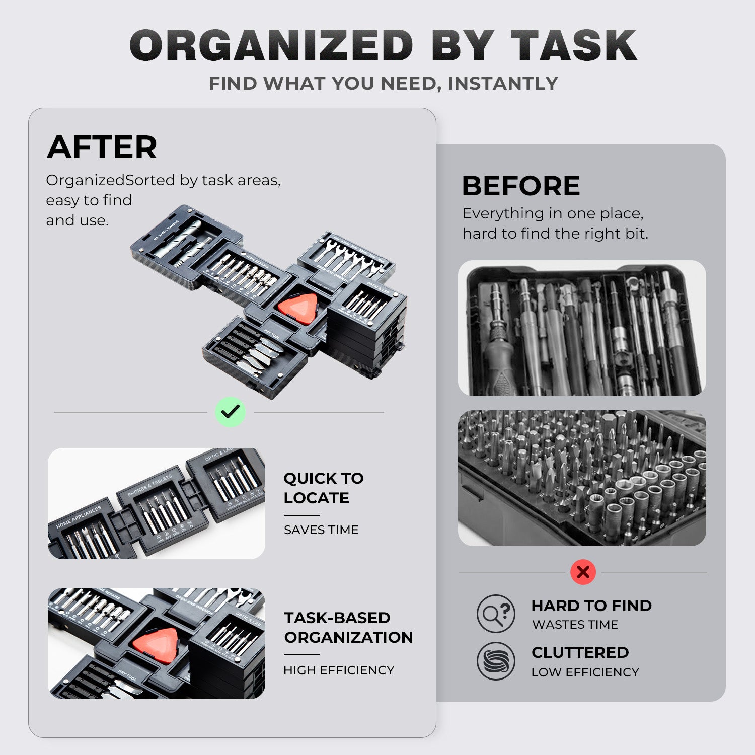 VMAN S55 Precision Screwdriver Kit-CubeFIX