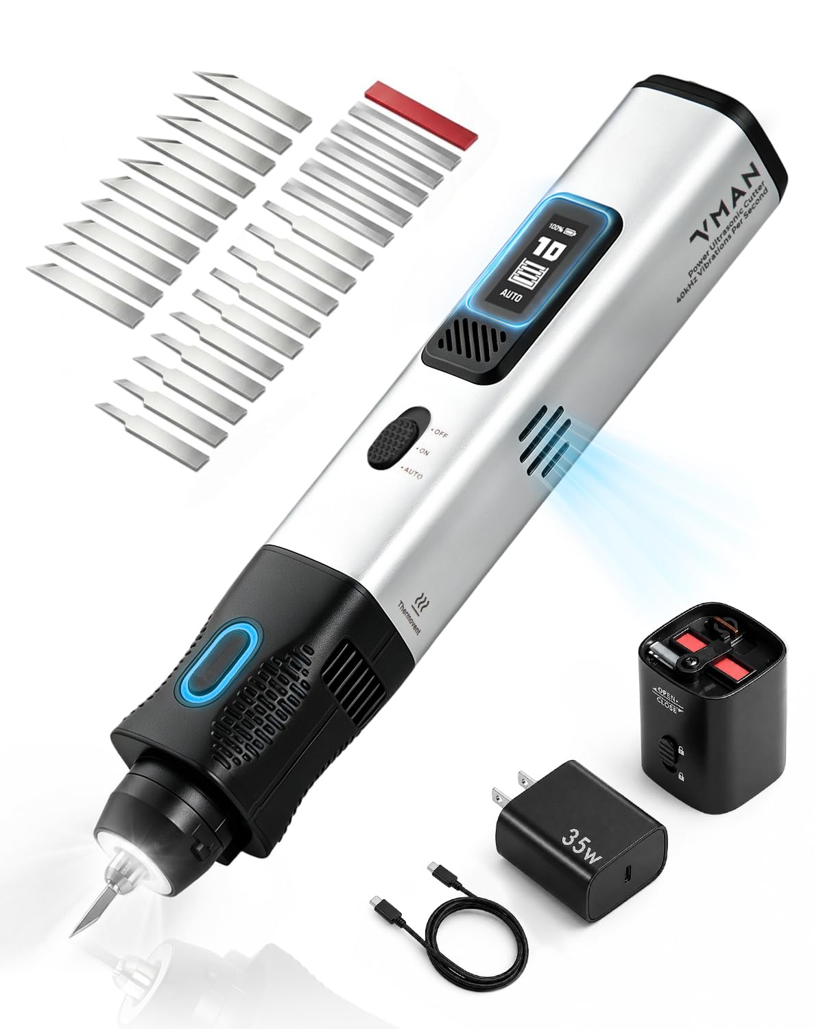 VMAN Y09 Wireless Ultrasonic Cutter Kit-SP