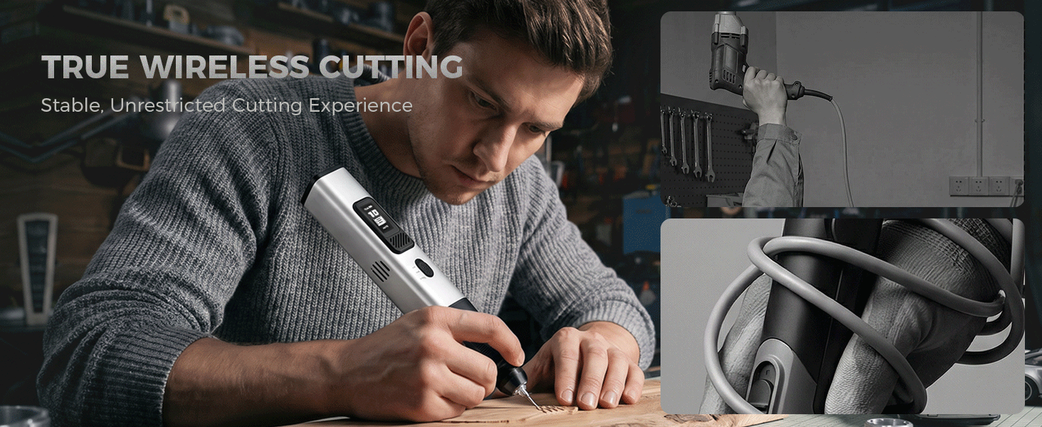 VMAN Y09 Wireless Ultrasonic Cutter Kit-SP