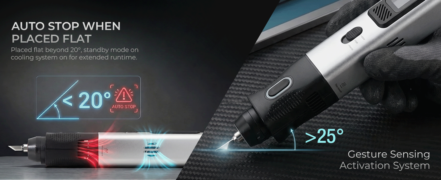 VMAN Y09 Wireless Ultrasonic Cutter Kit-SP
