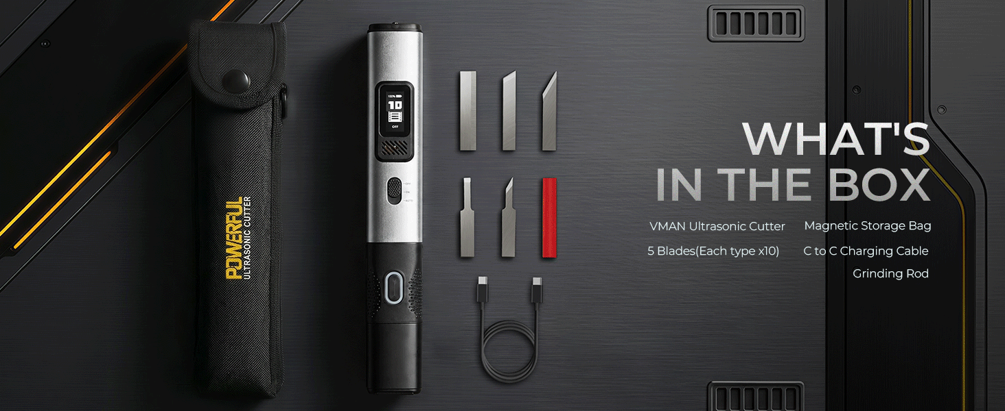 VMAN Y09 Wireless Ultrasonic Cutter Kit-SP